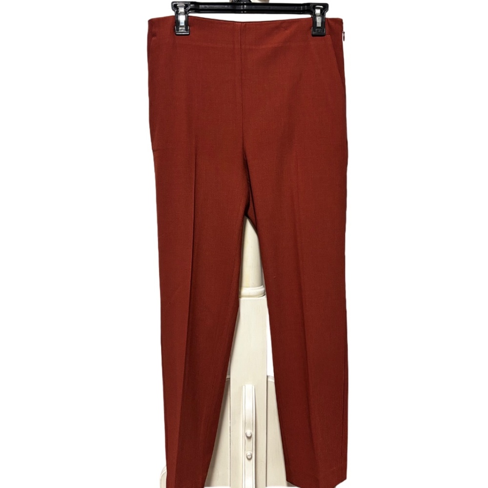 Ann Taylor | Women's Rust-Colored Tapered Pants